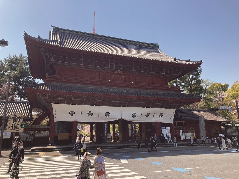 徳川家の菩提寺である増上寺